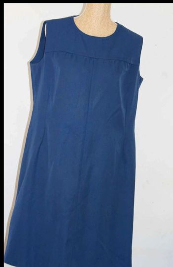 Robe  bleu marine  -  Fait main  -  46/48