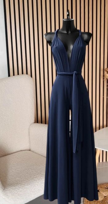 Combinaison taille unique bleu marine