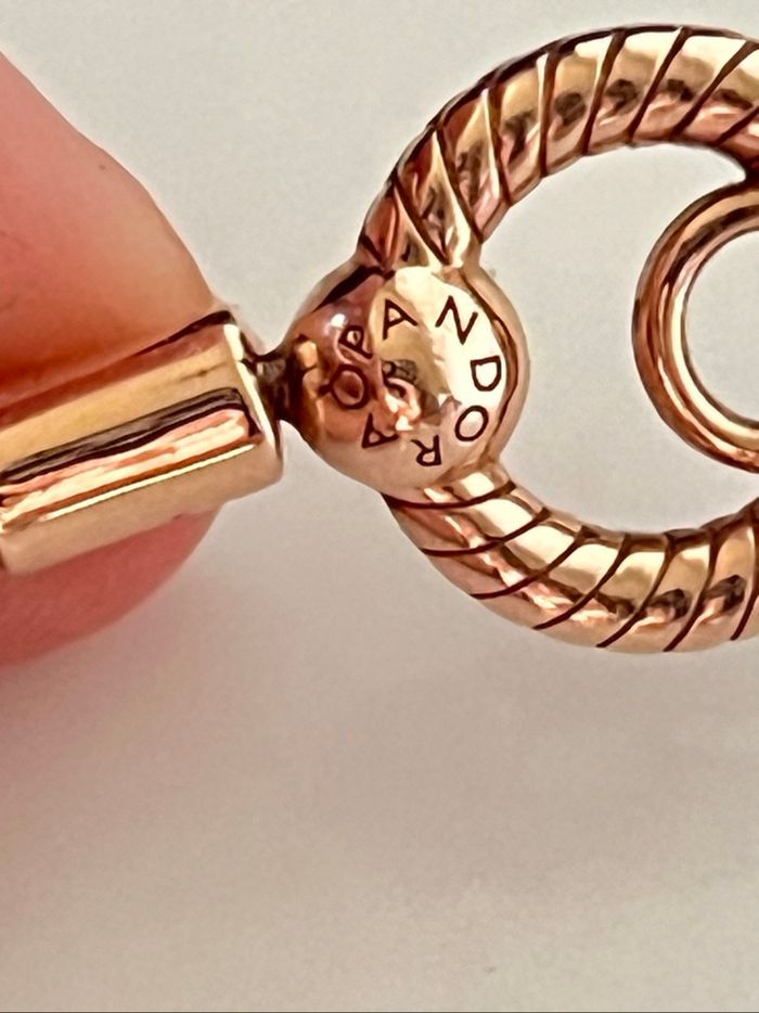 Pandora bracelet or rose 16cm - photo numéro 3
