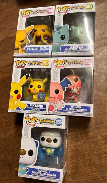 Funko pop Pokémon lot