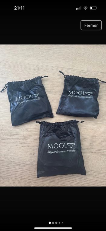 Strings menstruels neuf MOOL taille S