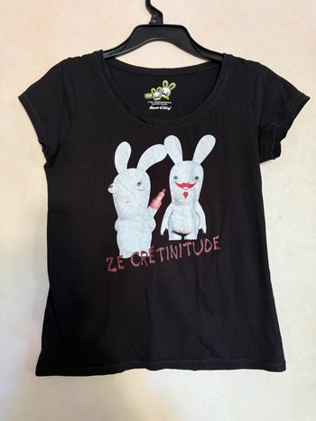 Tee shirt lapins crétins