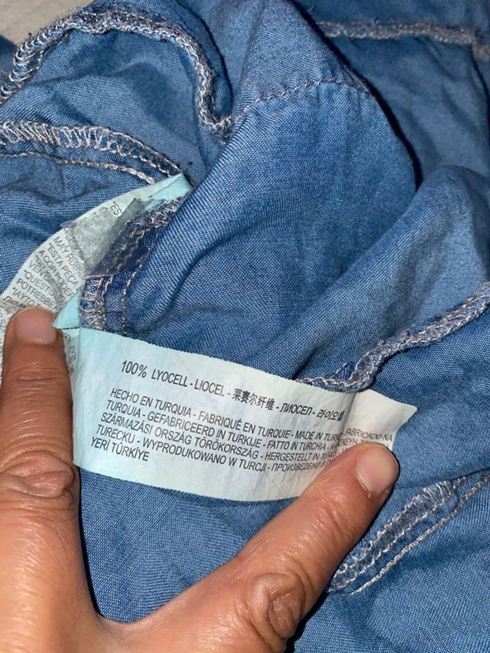 🌸Chemise sans manche en Lyocell Pull & Bear Taille M - photo numéro 8