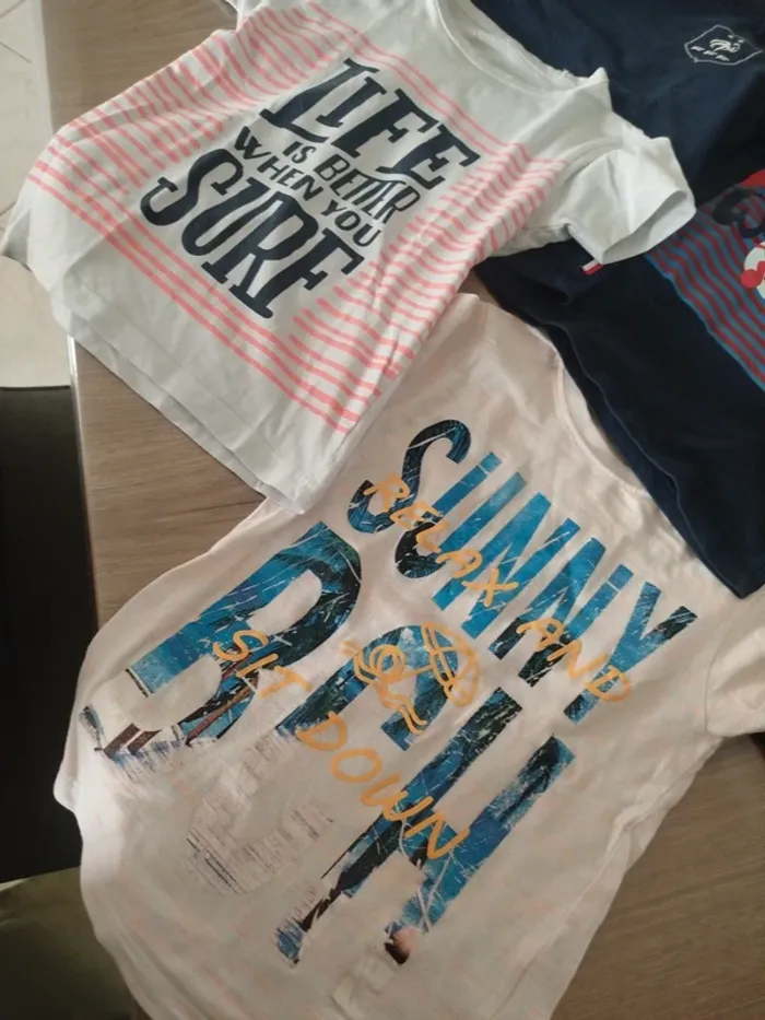 Lot tee shirt 6 ans - photo numéro 2