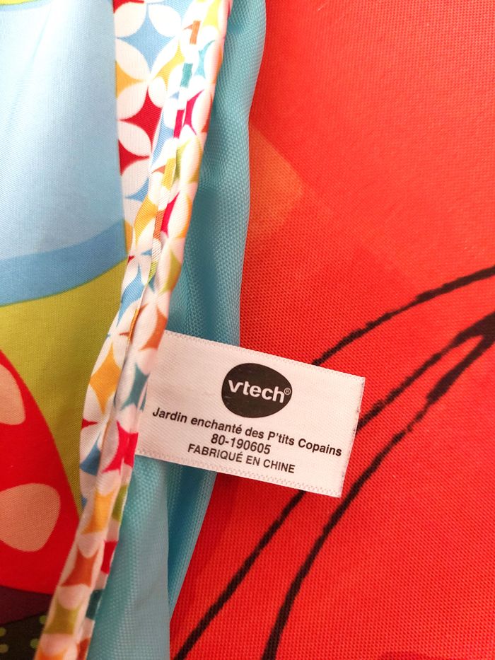 Tapis d'éveil coloré bébé V TECH Vtech jardin enchanté des ptits copains (tapis vendu seul) - photo numéro 4