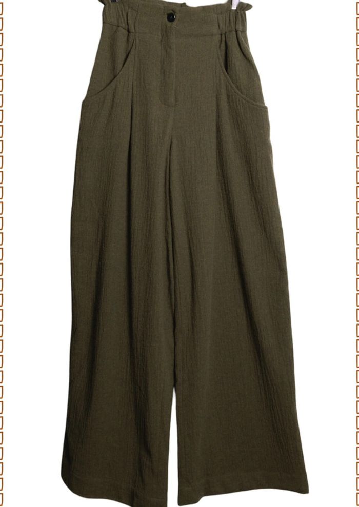 Pantalon vert foncée Momonì Taille 34/36 - photo numéro 2