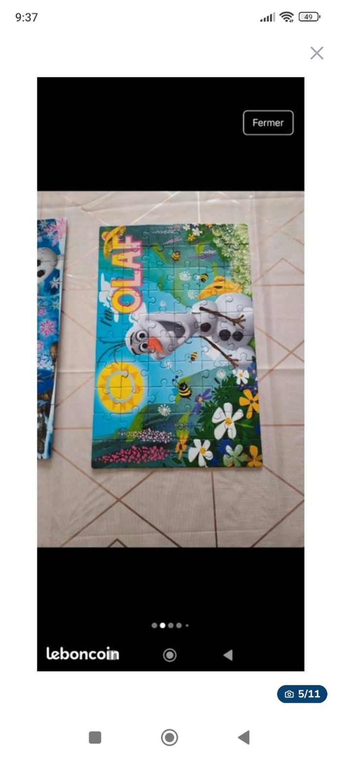 Lot de 8 puzzles - photo numéro 5