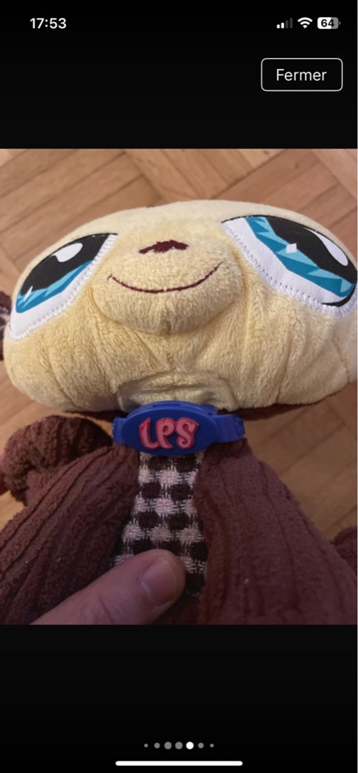 Peluche pet shop petite singe trop mignon - photo numéro 8