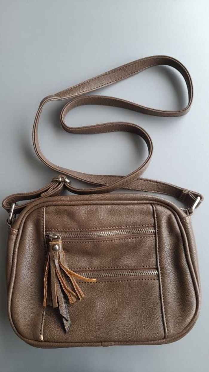 Sac bandoulière marron