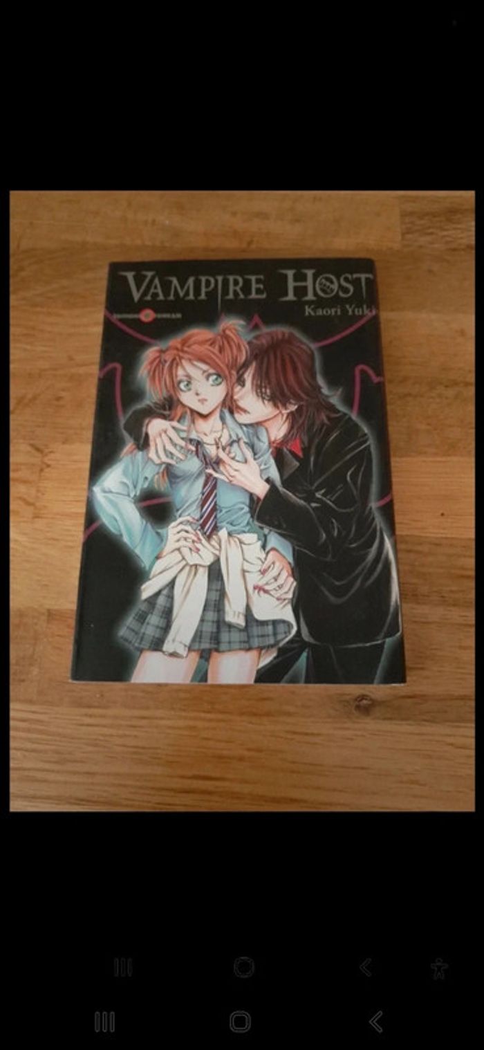 Manga vampire Host Tome 1