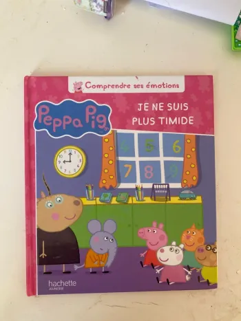 Livre Peppa piG je ne suis plus timide