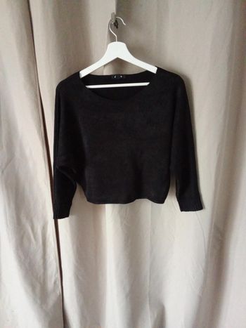Pull noir manches chauve-souris Jennyfer taille S
