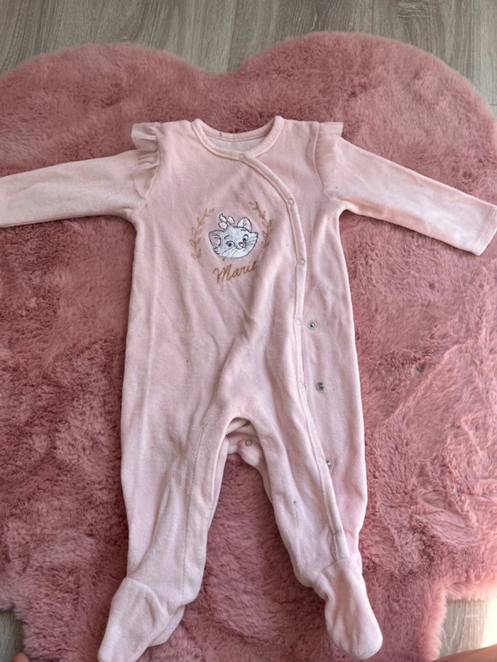 Lot 4 pyjamas bébé fille 9 mois - photo numéro 5