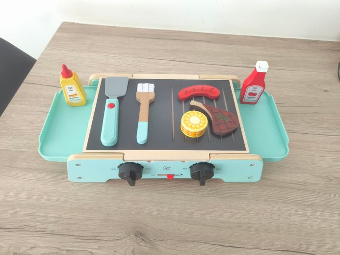 Set de barbecue et plancha en bois - photo numéro 7