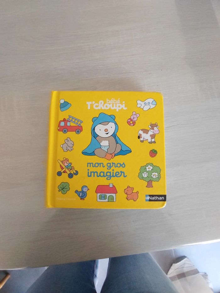 Livre mon gros imagier bébé tchoupi