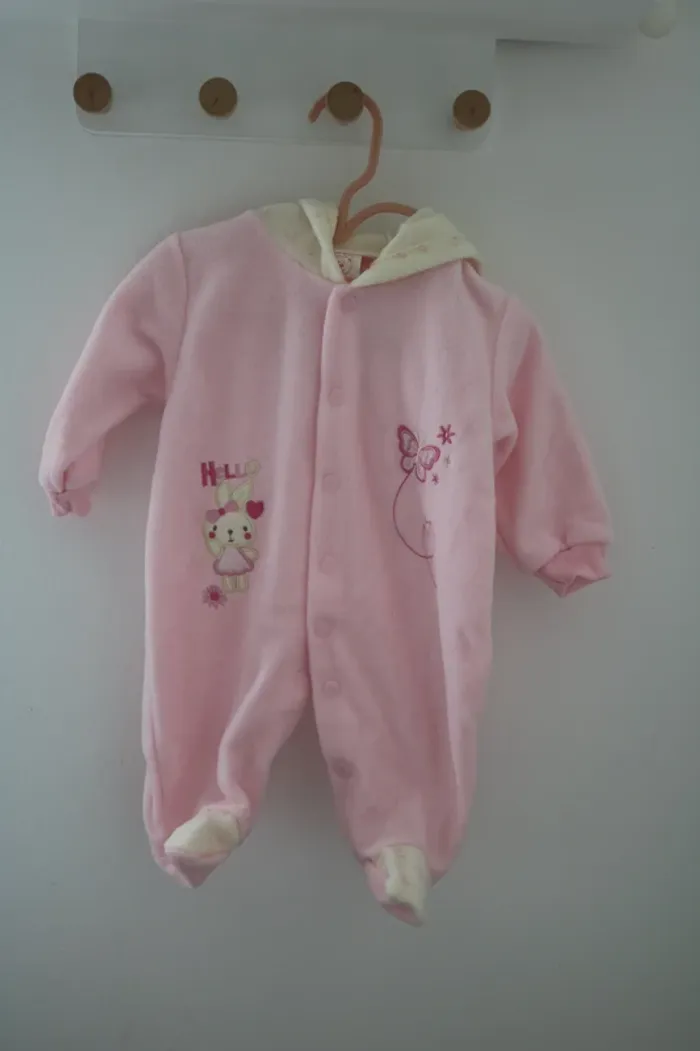 Surpyjama fille The cute babys 3/6 mois - photo numéro 2