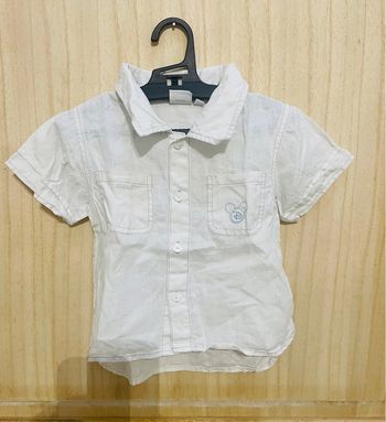 Chemise blanche Disney Mickey 23 mois