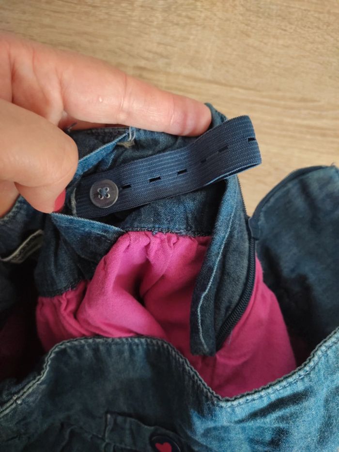 Jupe jeans Vertbaudet 8 ans - photo numéro 3