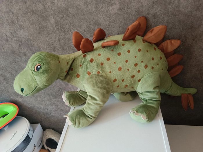 Doudou dinosaure stégosaure