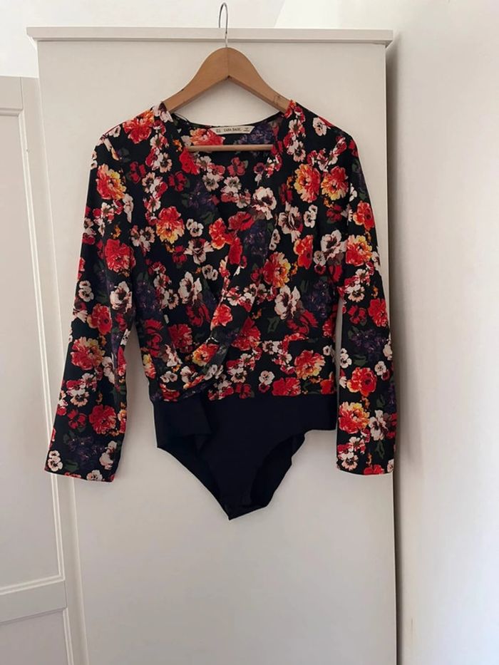 Beau Body fleuri Zara 🌸 M 38 - photo numéro 8