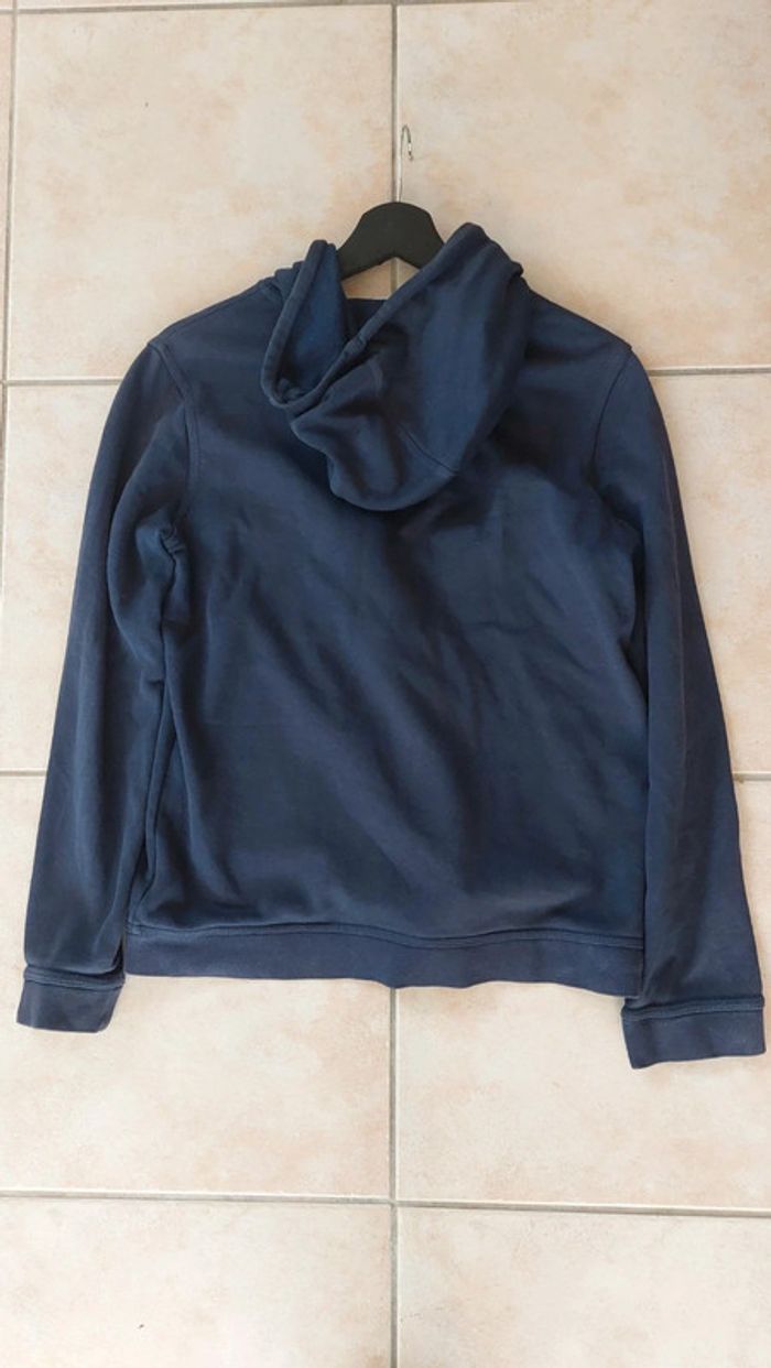 Gilet sweat zippé Nike bleu marine à capuche XL enfant - photo numéro 2