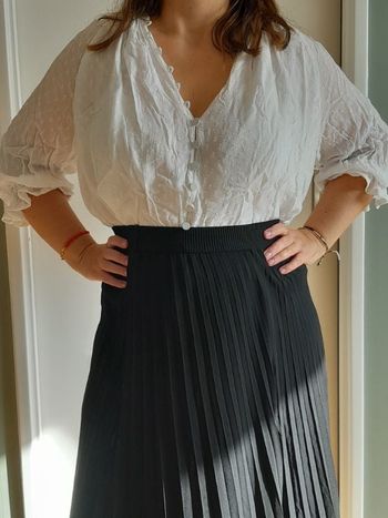 blouse zara manches 3/4