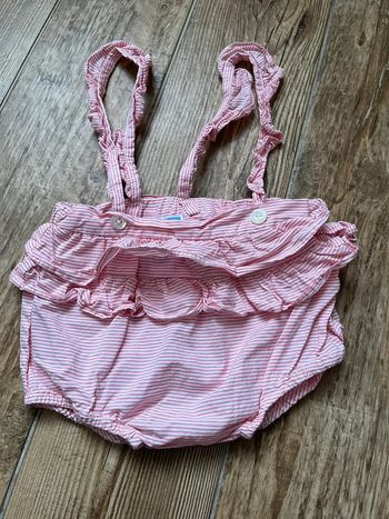 Barboteuse à bretelles