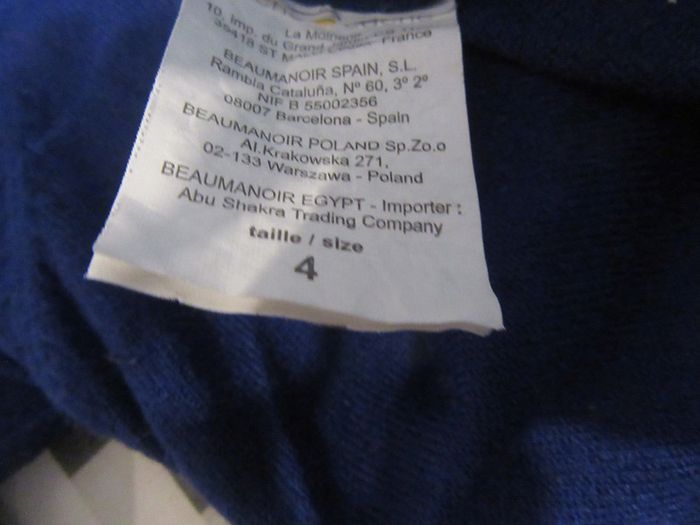 Robe bleue taille 4 Cache Cache - photo numéro 4
