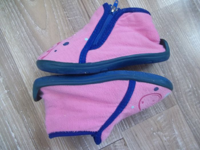 Chaussons zippés rose Girafe 26 - photo numéro 5