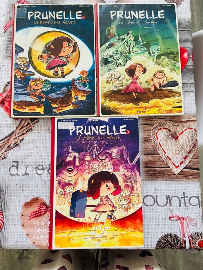 Lot bd bande dessinée prunelle