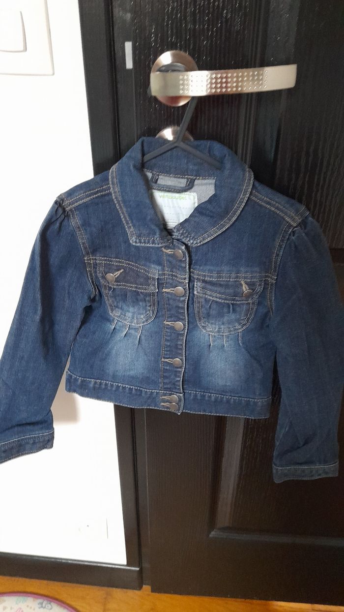 Veste en jean fille 6ans