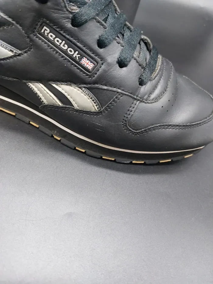 Reebok Classic Black Leather - photo numéro 3