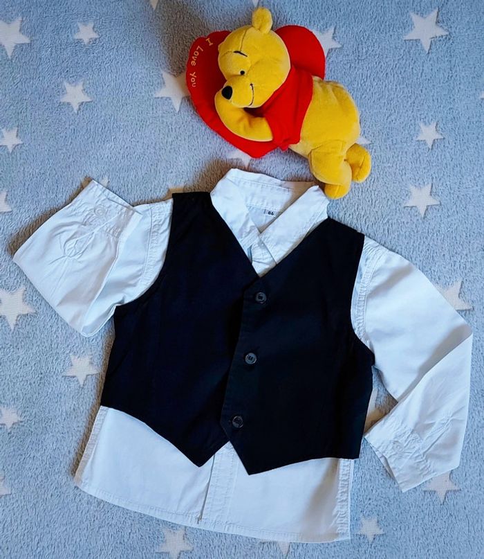 Ensemble chemise + boléro