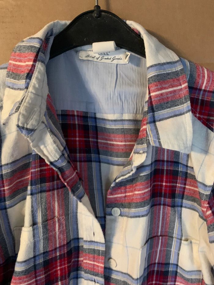 Chemise H&M à carreaux femme 38 (152) - photo numéro 2