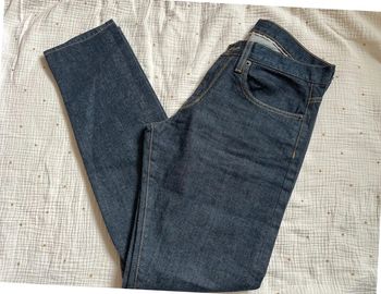 Jean loose skinny bleu gris - 6397