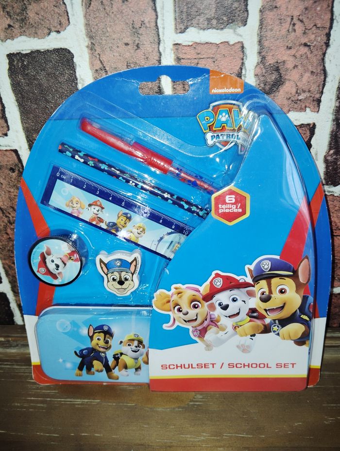 Set papeterie Pat patrouille