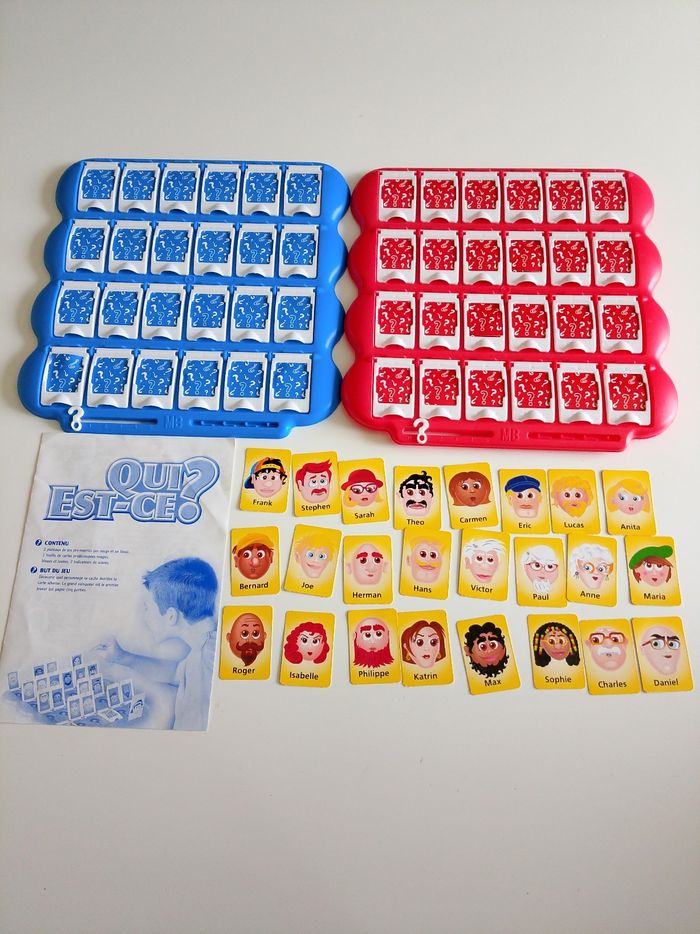 Qui est ce ? Mb jeux complet - photo numéro 4