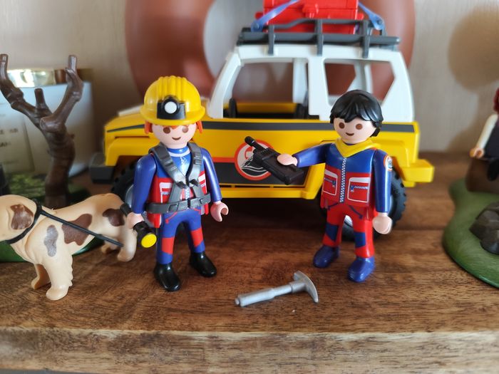 Playmobil voiture feu - photo numéro 3