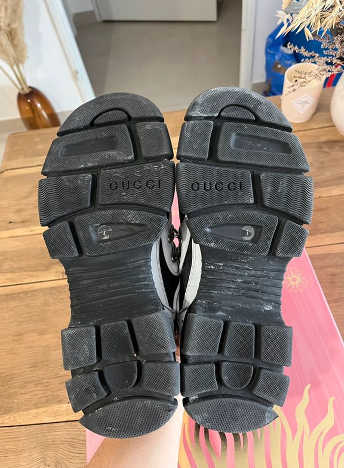 Gucci Flashtrek SEGA Gris réfléchissant - photo numéro 6