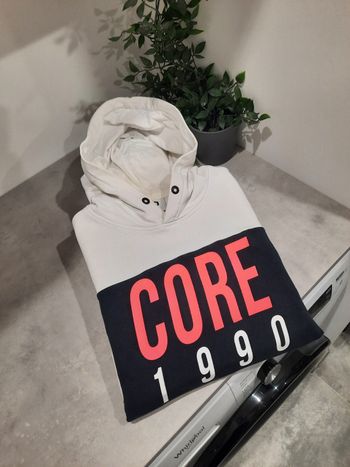 Sweat Jack & Jones Core 1990 blanc – Taille M