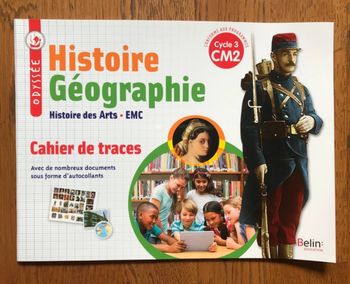 Odyssée - Histoire Géographie CM2 - Cahier de traces avec autocollants