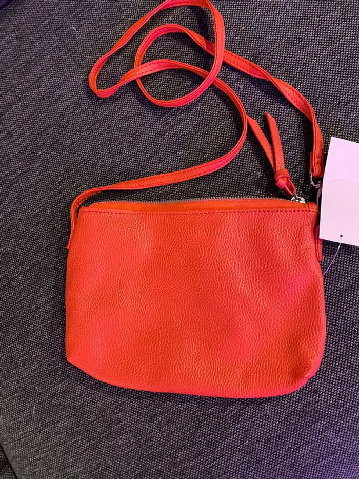 Petit sac à main rouge - photo numéro 2