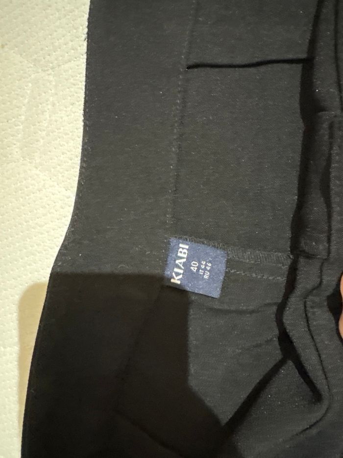 Pantalon à pinces noir - photo numéro 2