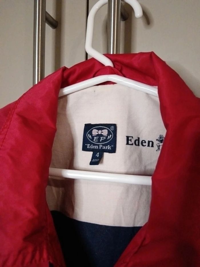 Coupe vent Eden Park 4 ans vintage - photo numéro 3