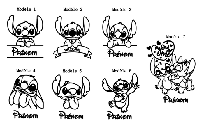 Gobelet personnalisé Lilo et Stitch avec prénom - photo numéro 2