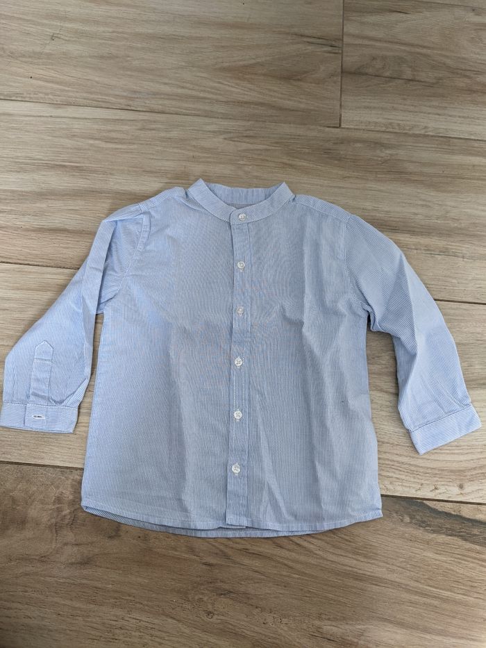 Chemise rayée 2 ans