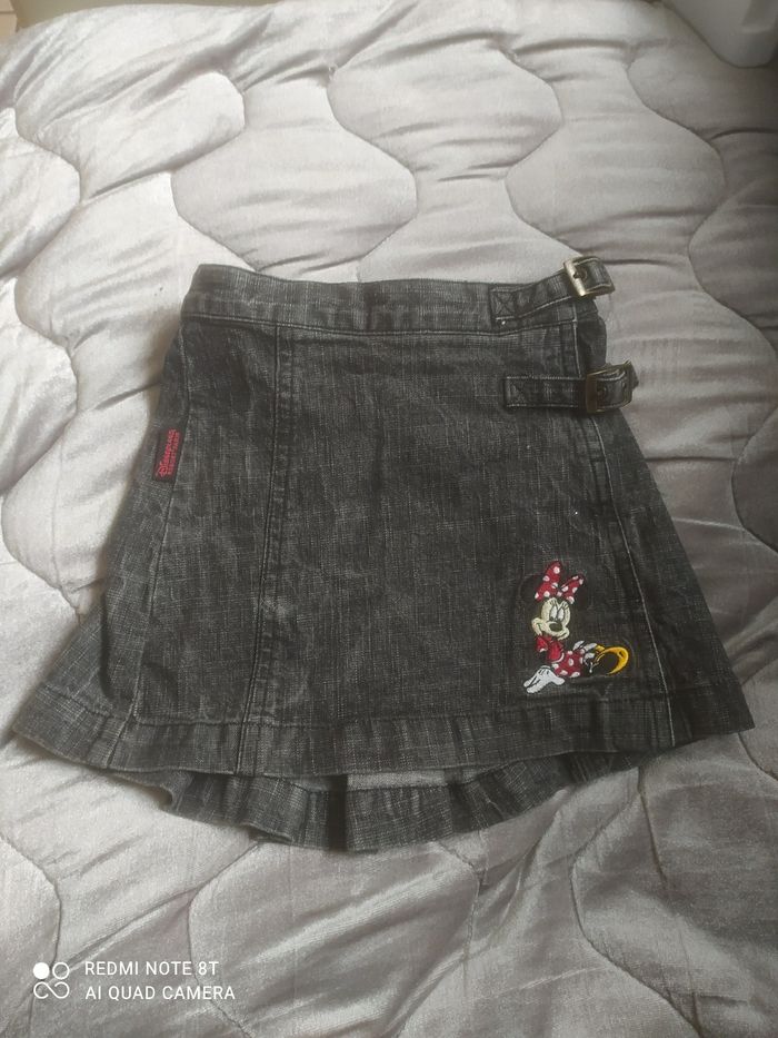 Jupe en jean Minnie Disneyland Paris 2 ans