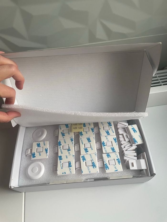Coffret Serrure Magnétique Invisible (20 serrures + 3 Clés) - photo numéro 3