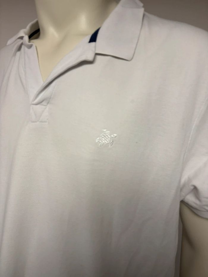 Polo blanc vilebrequin taille XXL homme - photo numéro 6