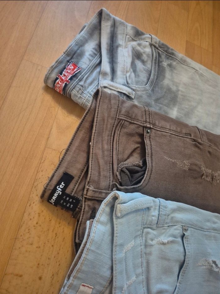 Lot 6 jeans T34 - photo numéro 6